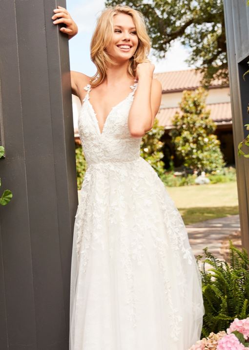 pink ball gown prom dress