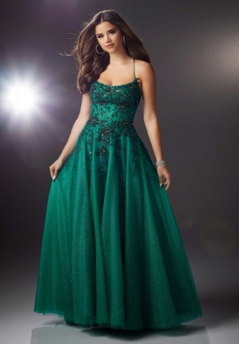 Morilee Style 49321 #2 Emerald Champagne Royal thumbnail