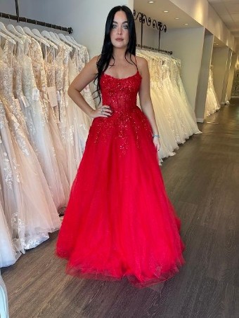 Morilee Style 49321 #0 default Black Purple Red Blush Navy Royal Lavender Grey Icy Mint thumbnail