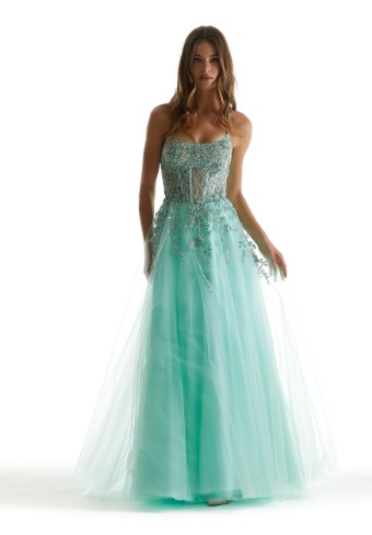 Morilee Style 49321 #6 Emerald Champagne Royal thumbnail